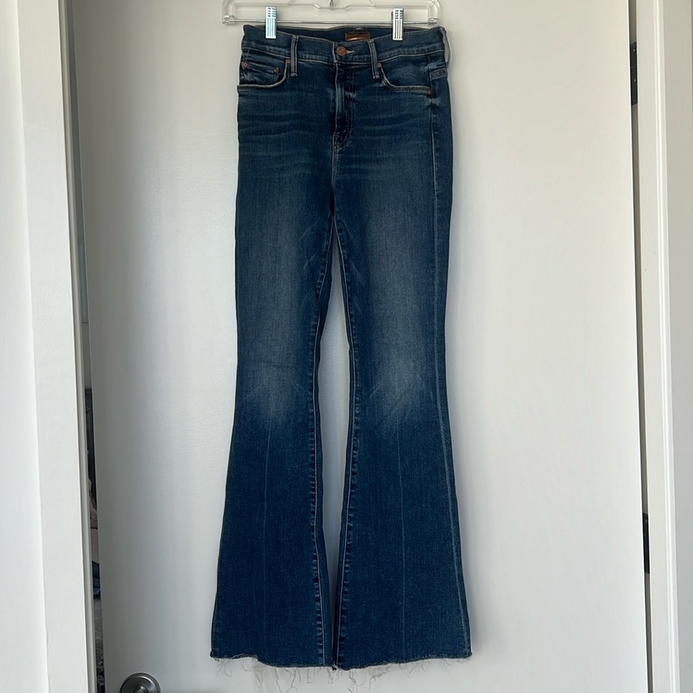 Mother Denim Flare/Fray Jeans